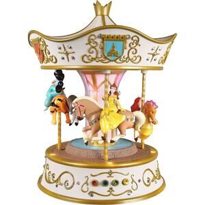 Hallmark Keepsake 2021 Christmas Decoration, Disney Princess Dreams Go Round Car